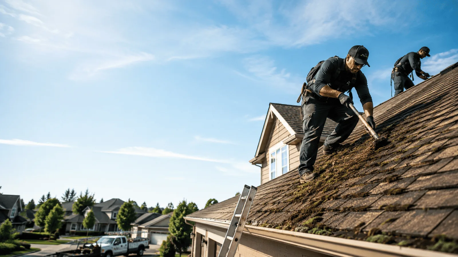 Roof Moss Removal in White Oak, GA near me